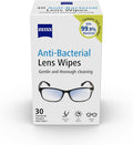 ZEISS Lens Cleaning Wipes, Alcohol Formula - 30 Count