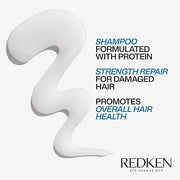 Redken Extreme Shampoo bottle, protein formula, 1000ml formulation.