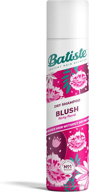 Front Image: Batiste dry shampoo blush floral fragrance 350ml spray can