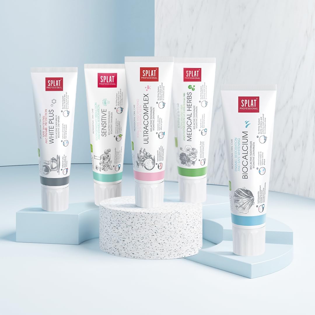 SPLAT Professional Herbal Toothpaste - Sage & Chamomile variants