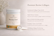 Nordic Omega Bovine Pure Collagen Powder Unflavoured 300g