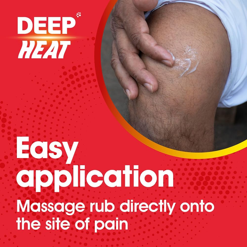 Deep Heat Warming Rub - 100g Tube for External Use application