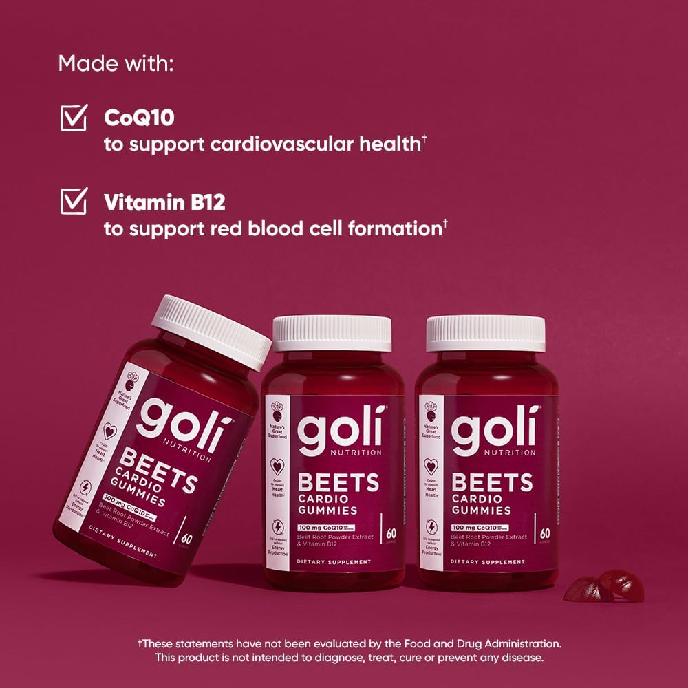 GOLI® NUTRITION BEETS CARDIO Gummies