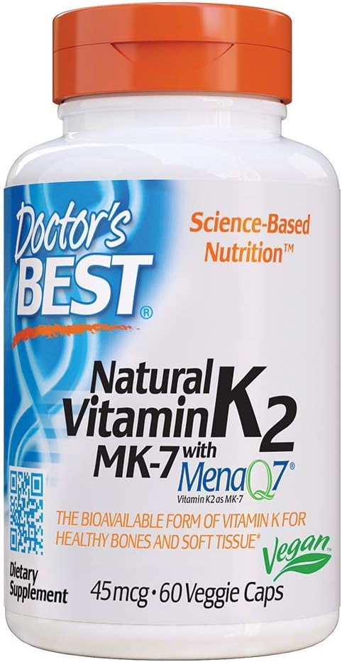 Doctor's Best Natural Vitamin K2 MK-7 with MenaQ7