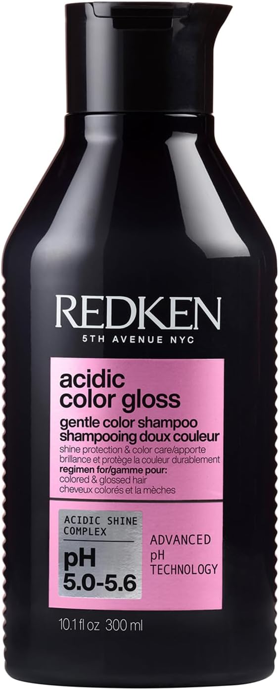 Redken Acidic Color Gloss Shampoo 300ml bottle on white background.