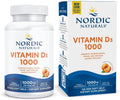 Nordic Naturals Vitamin D3 1000 IU 120 Mini Soft Gels Pack of 2
