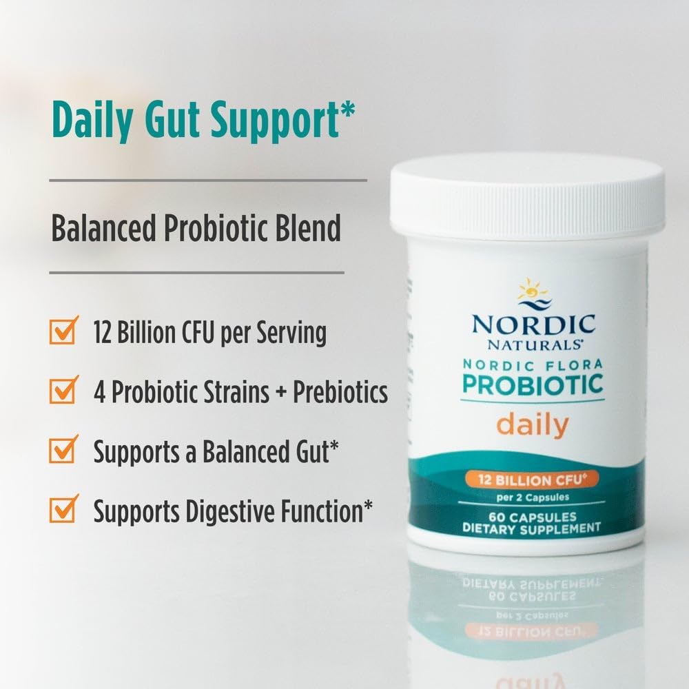 Nordic Naturals Probiotic Daily Supplement - 60 Capsules