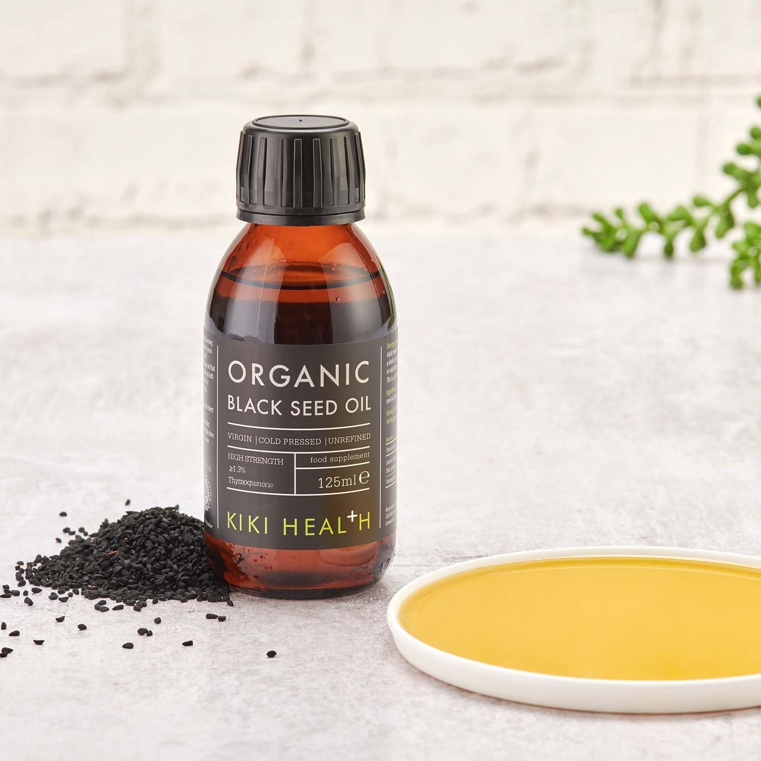 KIKI Health Organic Black Seed Oil Cold Pressed - 125ml