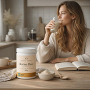Nordic Omega Bovine Pure Collagen powder 300g mixed in coffee daily use