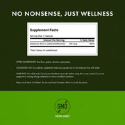 Supplement facts & ingredients  details for Swanson Selenium 100mcg.
