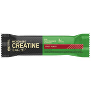 Optimum Nutrition Micronised Creatine Fruit Punch 10 x 4.5g sachets front packaging