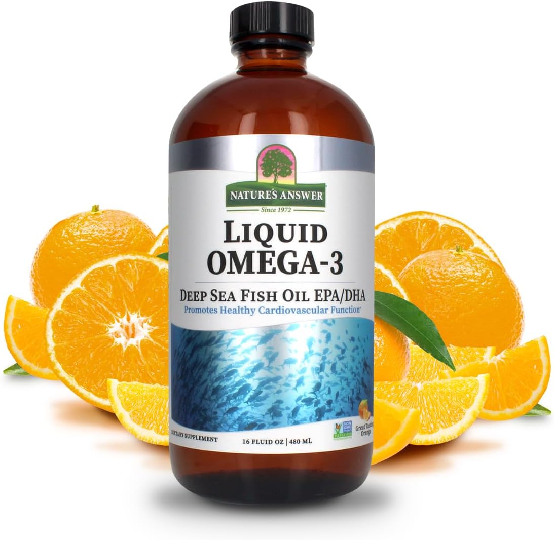 Nature's Answer Liquid Omega-3 Fish Oil EPA DHA - 480ml