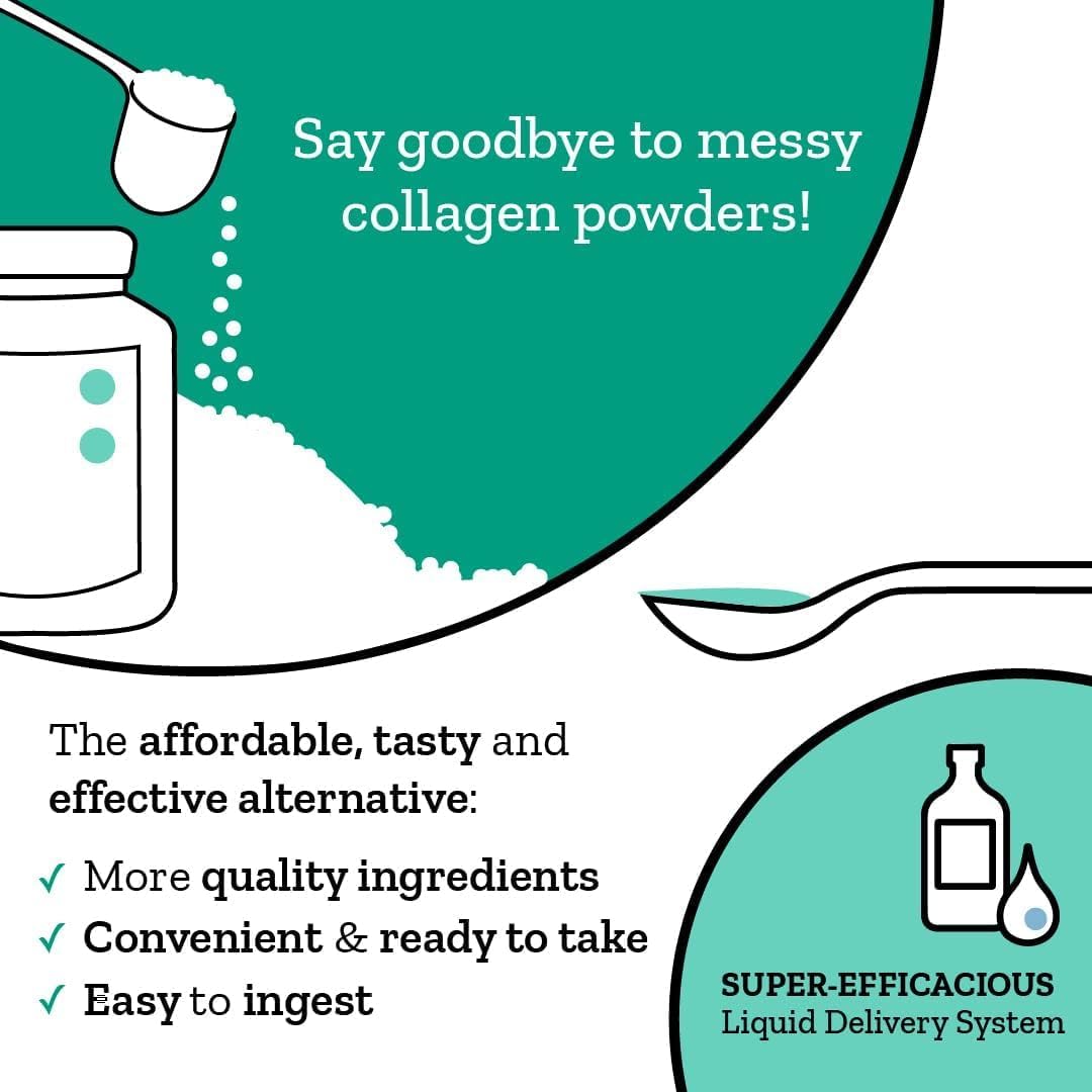 Collagen Superdose Liquid Joint & Bone Support with Vitamin C & D - 300ml