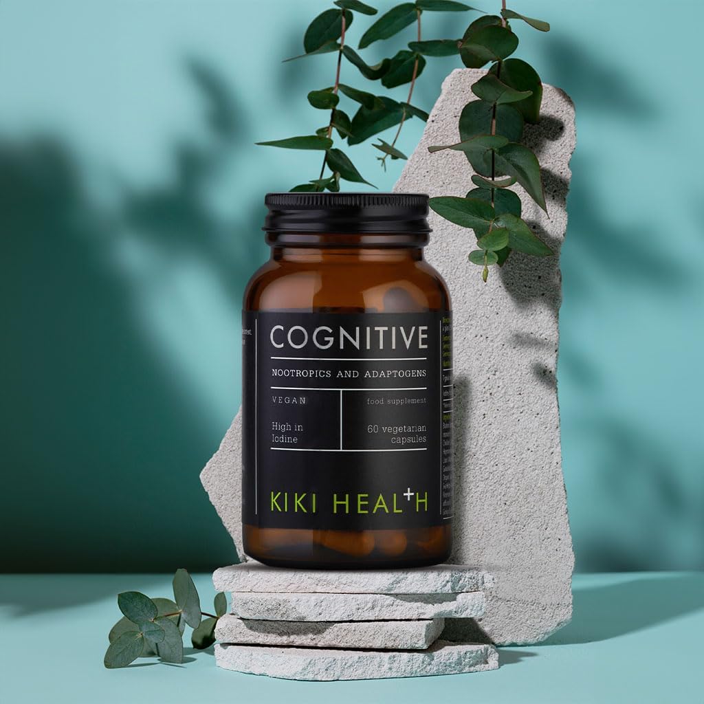 KIKI Health Cognitive Nootropic & Adaptogen Blend - 60 Capsules
