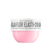 Front image: Sol de Janeiro Beija Flor Elasti Cream body cream tub Cheirosa 68 fragrance 75ml single pack
