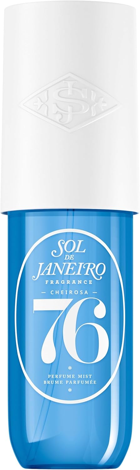 Front image: Sol de Janeiro Cheirosa 76 hair and body perfume mist spray bottle 90ml single pack
