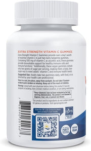 Barcode and product details for Nordic Naturals Vitamin C gummies.
