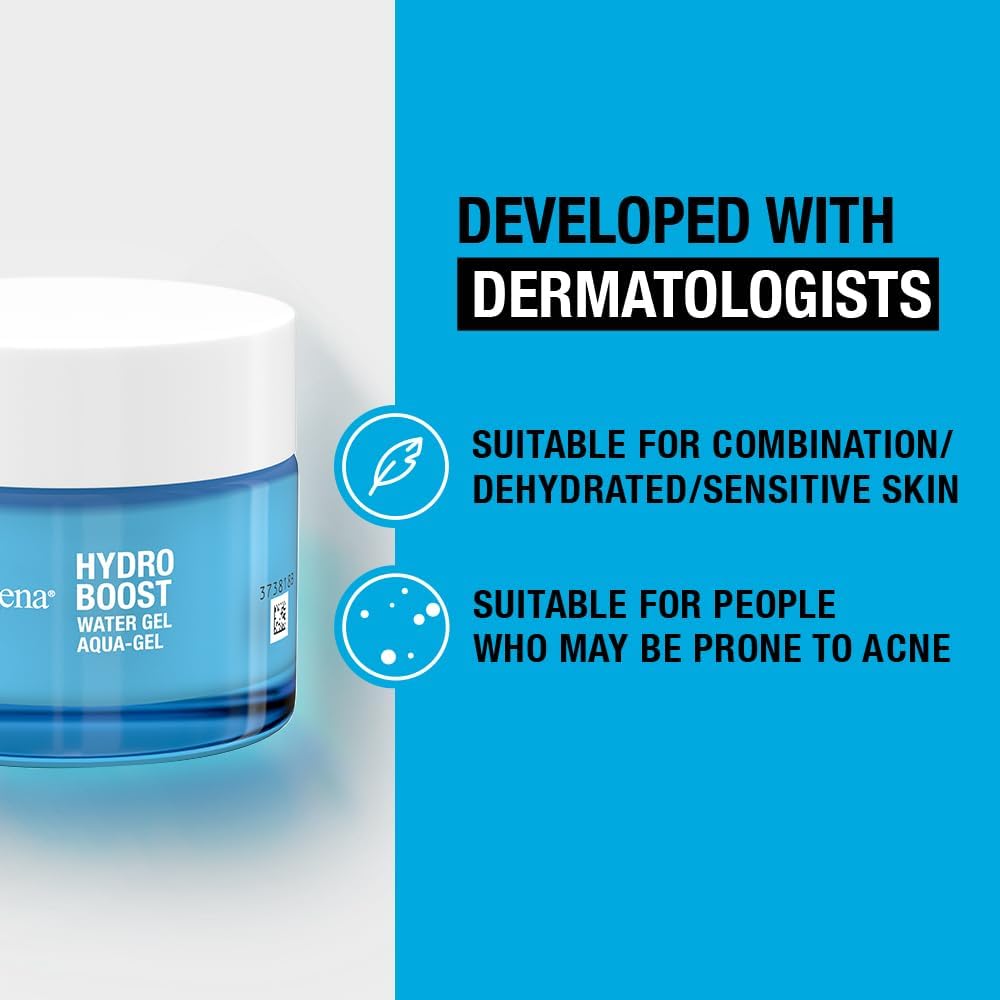 Neutrogena Hydro Boost Water Gel 50ml - Oil-Free Moisturiser with Hyaluronic Acid