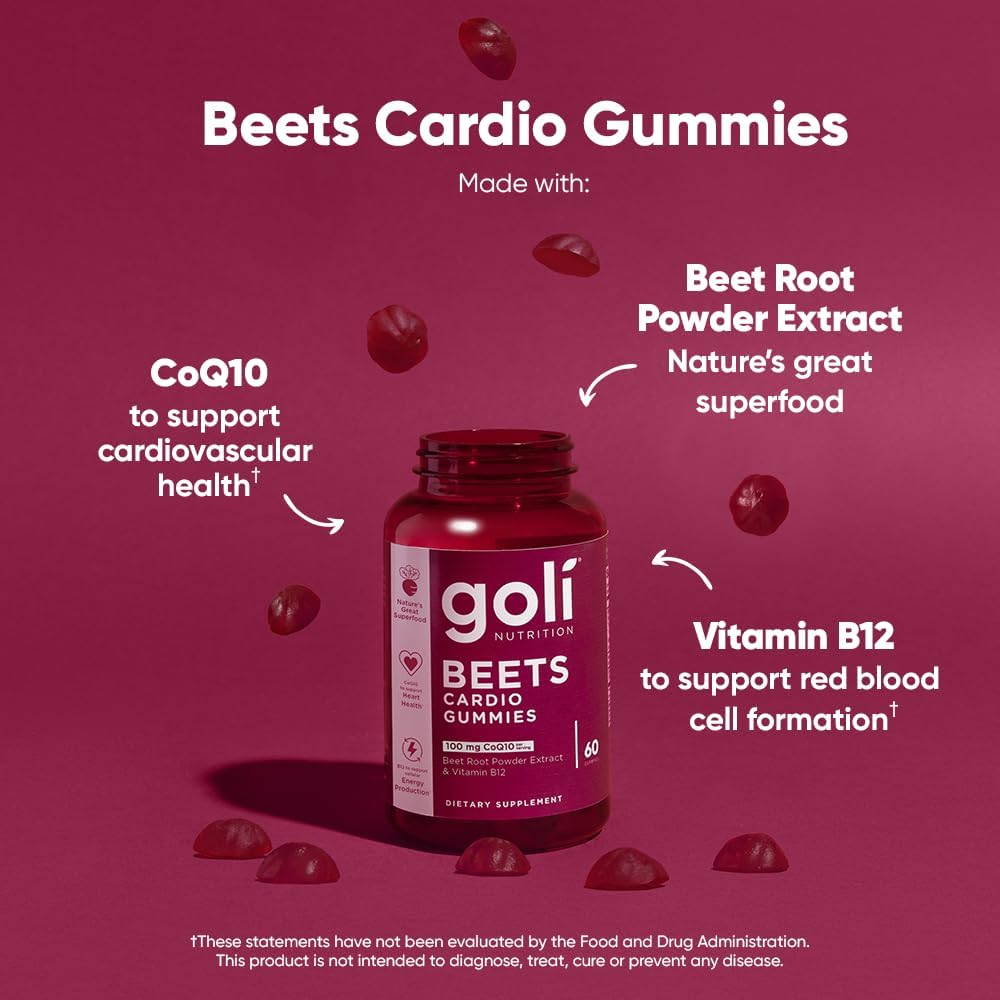 GOLI® NUTRITION BEETS CARDIO Gummies