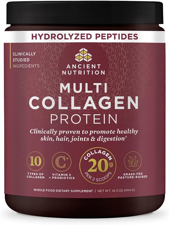 Ancient Nutrition Multi Collagen Protein Powder 404g jar