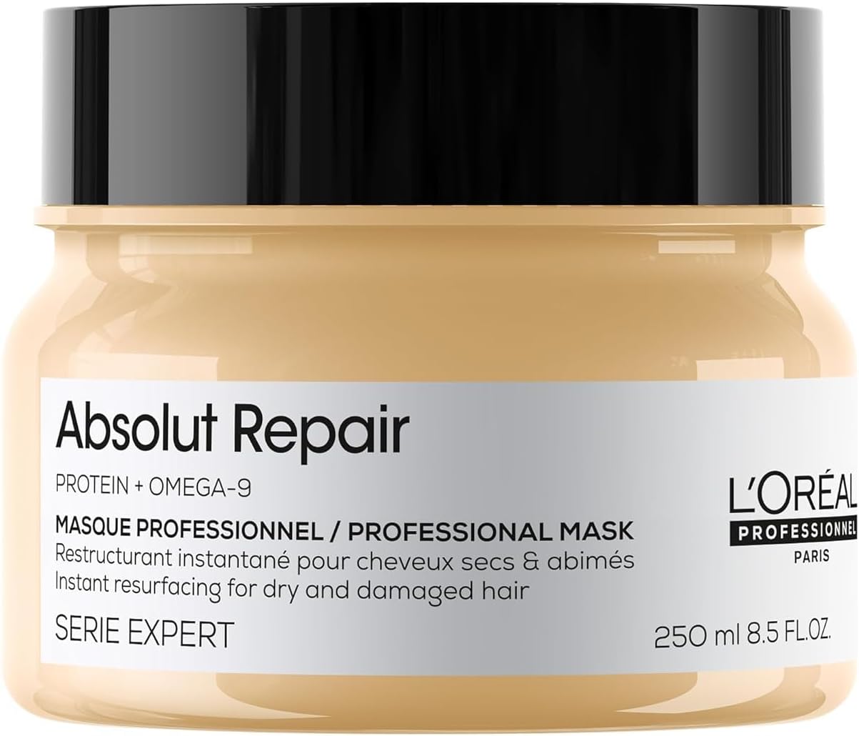 L'Oréal Professionnel Absolut Repair Golden Mask tub, 250ml.