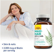 Country Life Maxi-Hair with 2000mcg Biotin Supplement - 90 Tablets