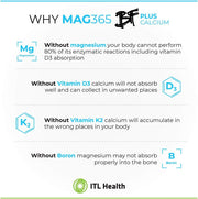 MAG365 BF Plus Calcium Magnesium Powder - 210g