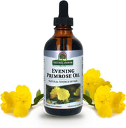 Nature's Answer Liquid Evening Primrose Oil Cold Pressed 120ml supplement front label