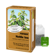 Floradix Organic Nettle Herbal Tea box, 15 teabags.