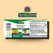 Nature’s Answer Shiitake Mushroom Extract — 1,350mg – 30ml