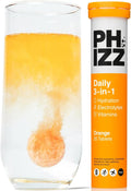 Phizz Daily 3-in-1 Electrolyte & Multivitamin Orange Tablets – 20 Count