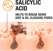 Neutrogena Clear & Defend 2-in-1 Wash & Mask 150ml - 1% Salicylic Acid Formula