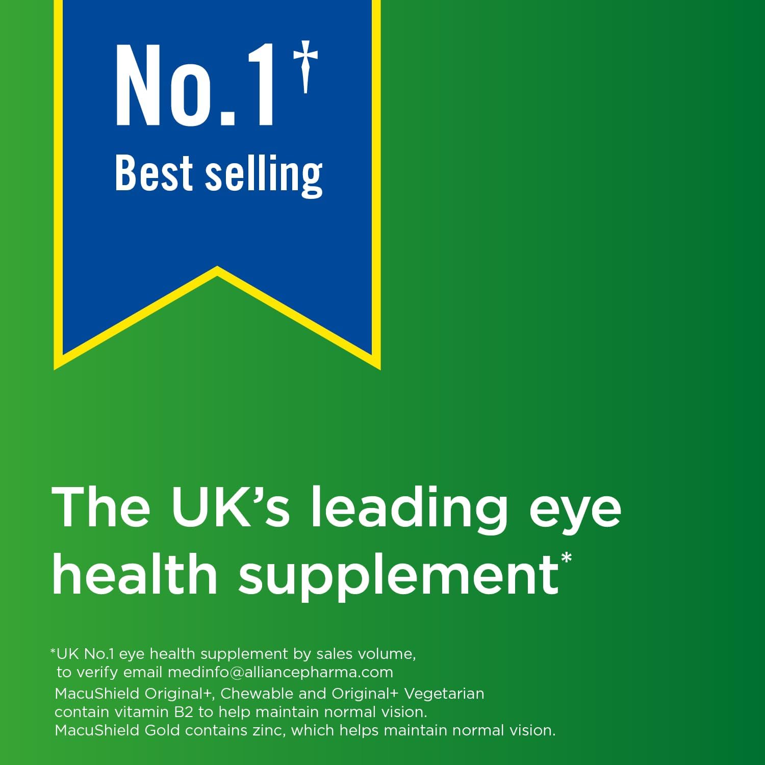 MacuShield Original+ Vegetarian, Lutein & Vitamin B2 