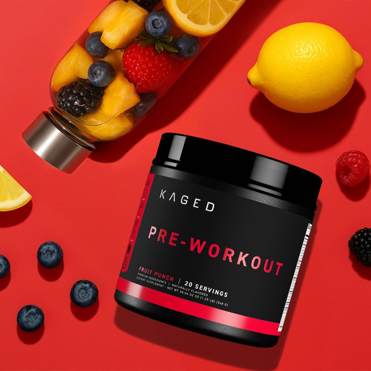 Kaged Original Supplement Powder Fruit Punch – 564g