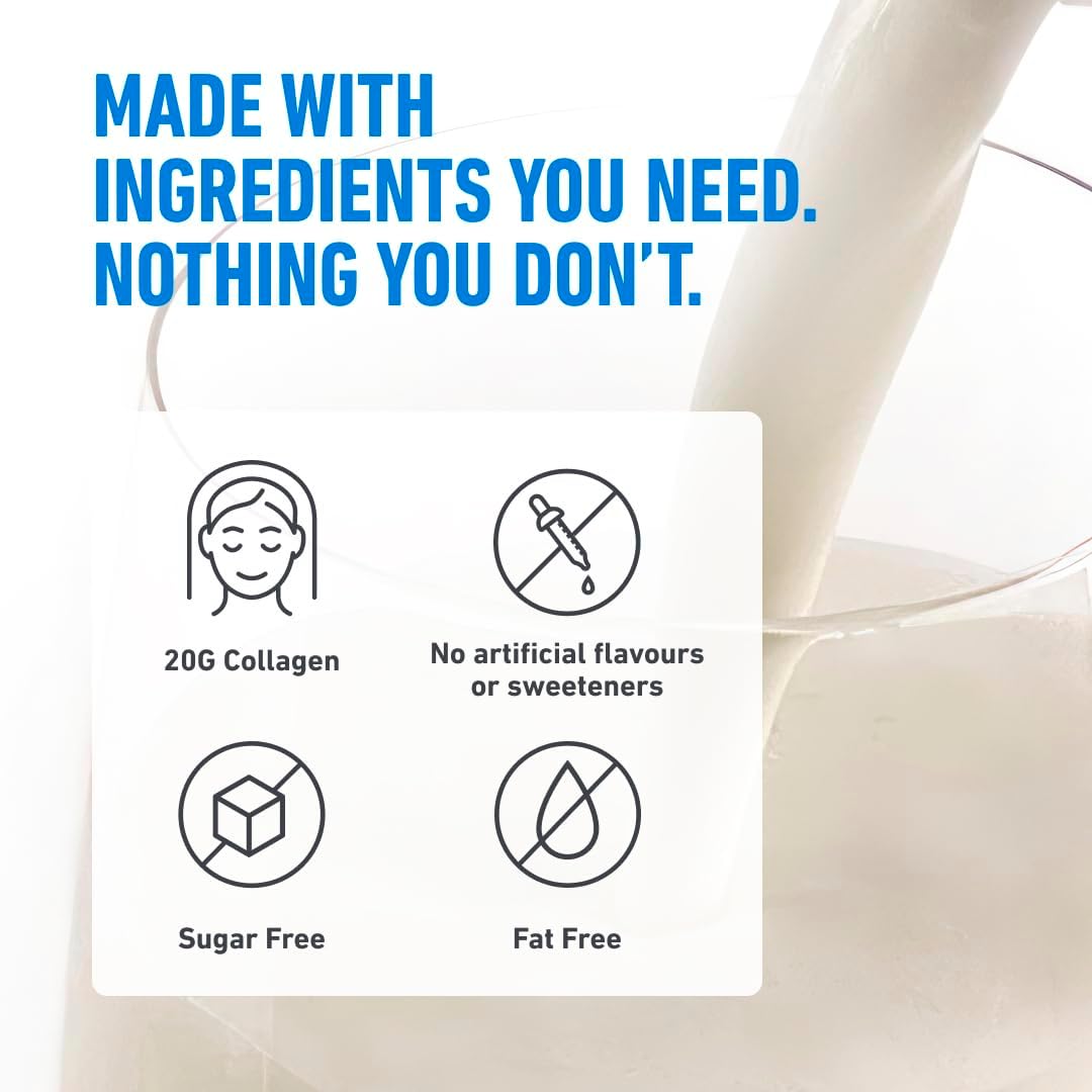 Isopure Unflavoured Collagen Powder 20g per Serve - 300g