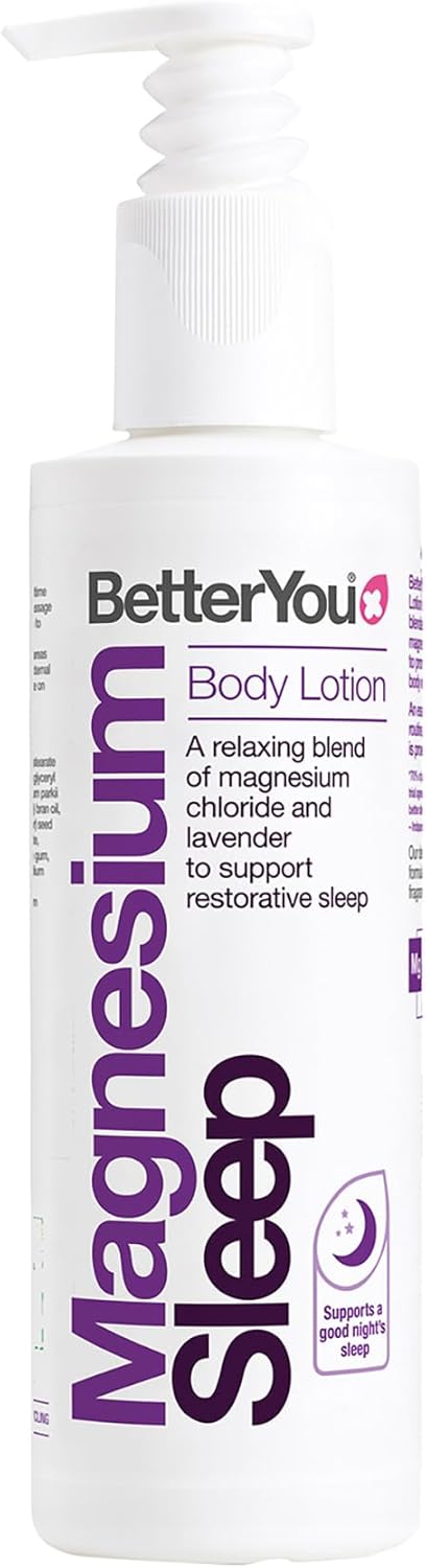 BetterYou Magnesium Body Lotion bottle, 180ml.