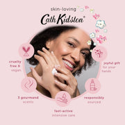 Lifestyle Image: Cath Kidston body butter set 3x240ml skincare routine lifestyle