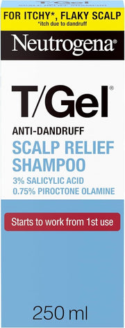 Neutrogena T/Gel Scalp Relief Shampoo with Salicylic Acid - 250ml