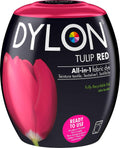 Dylon Washing Machine All-in-1 Fabric Dye Pod Tulip Red 350g