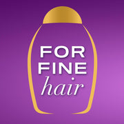 OGX Thick & Full Biotin and Collagen Shampoo for fine hair.