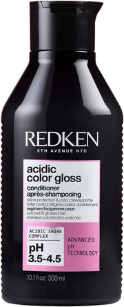 Redken Acidic Color Gloss Conditioner 300ml bottle on white background.