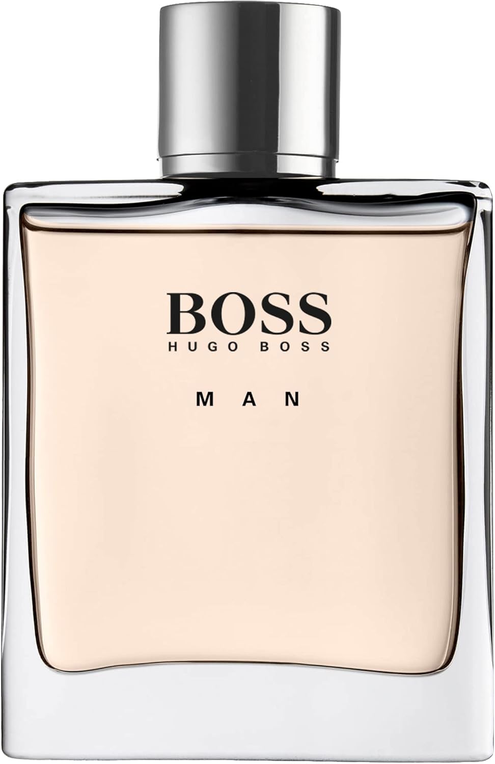 BOSS Man Eau de Toilette for Him 100ml bottle front on white background