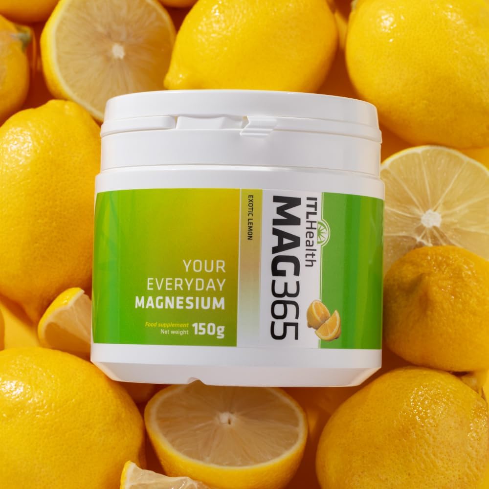 MAG365 Magnesium Citrate Powder, Exotic Lemon - 150g