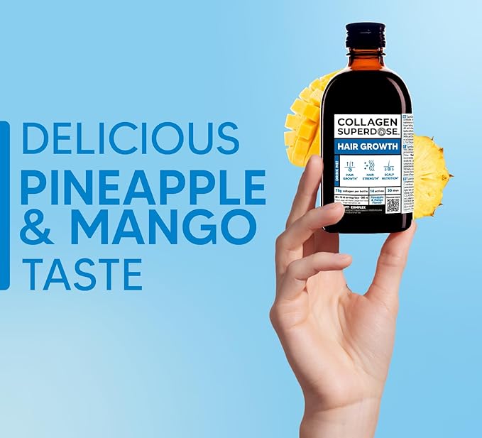 Collagen Superdose Hair Skin Nails Liquid with Biotin & Keratin - 300ml