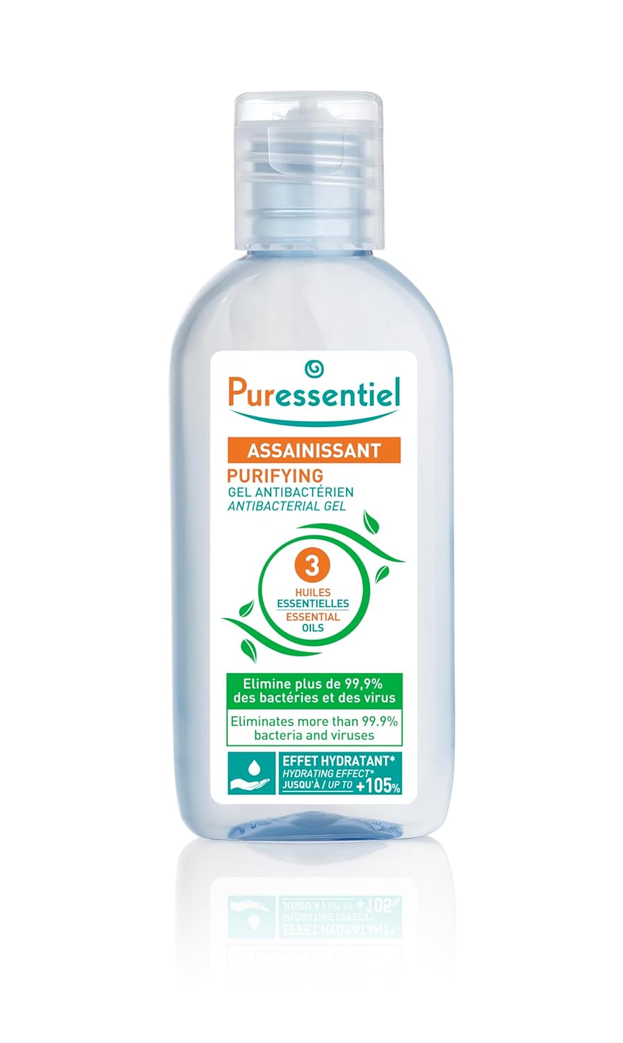 Puressentiel Natural Hand Cleansing Gel bottle, 80ml.