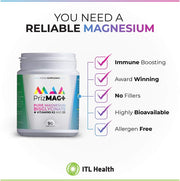 MAG365 PrizMAG Magnesium Bisglycinate with K2 & D3 - 90 Capsules