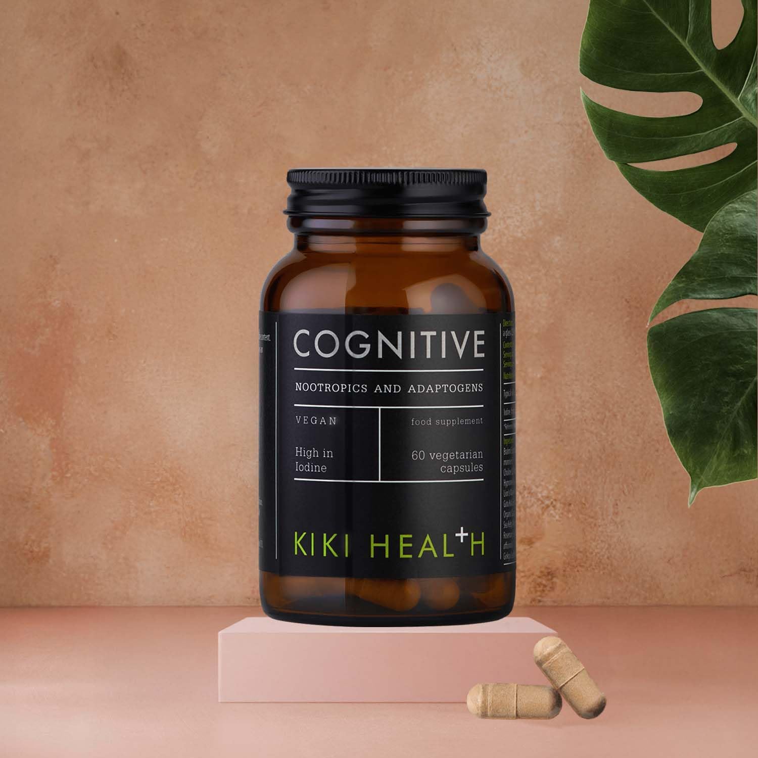 KIKI Health Cognitive Nootropic & Adaptogen Blend - 60 Capsules