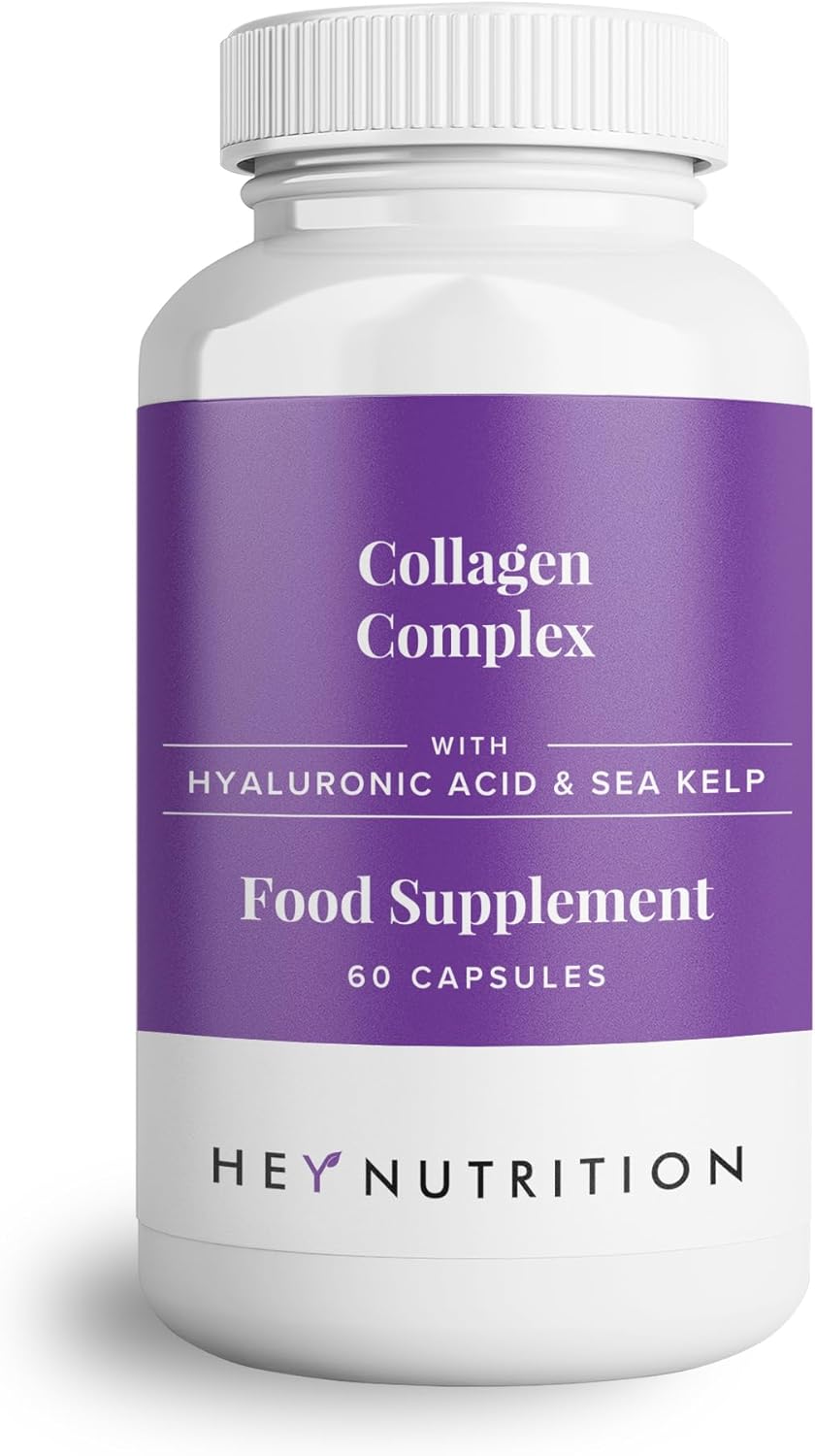 Hey Nutrition Marine Collagen Complex bottle, 60 capsules.