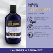 Baylis & Harding Goodness Natural Bath Soak Lavender & Bergamot – 500ml