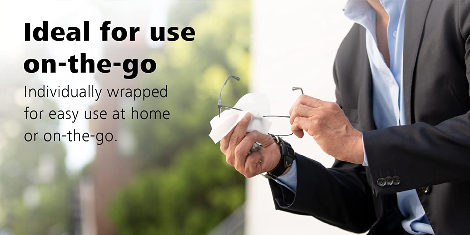 ZEISS Lens Cleaning Wipes - 100 Count